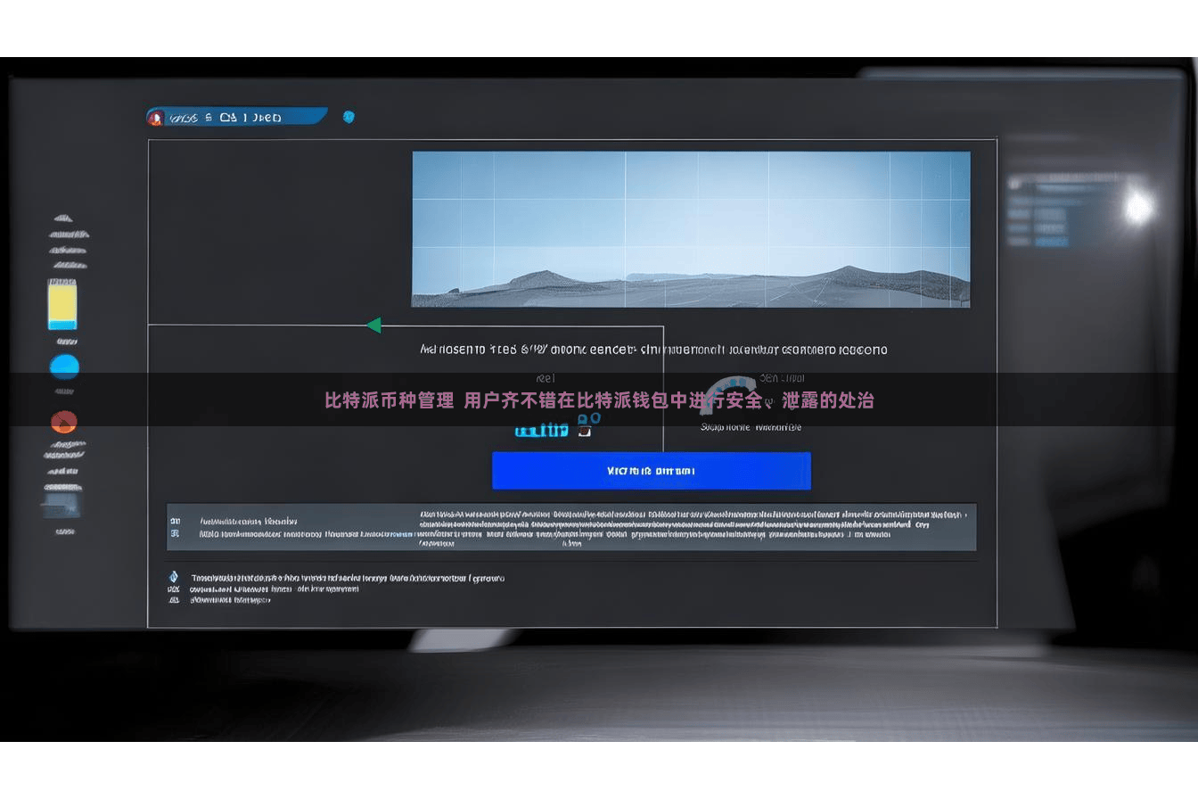 比特派币种管理  用户齐不错在比特派钱包中进行安全、泄露的处治