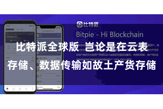 比特派全球版  岂论是在云表存储、数据传输如故土产货存储